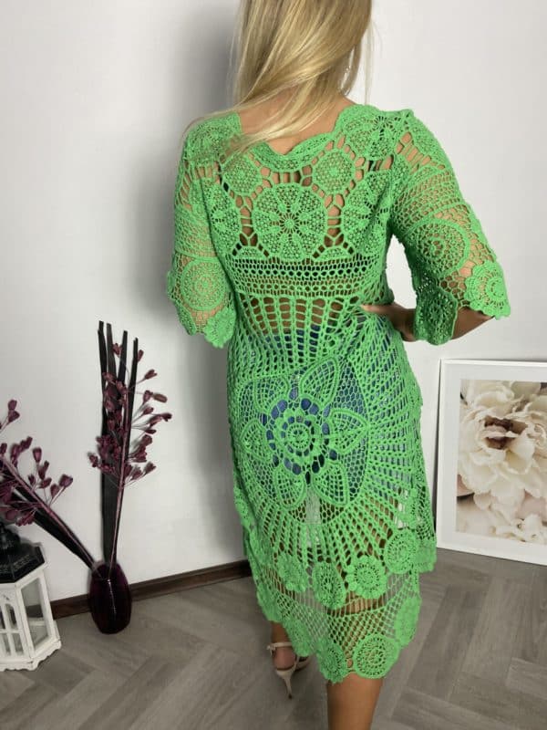 Tunika boho zielona - obrazek 2