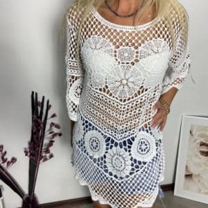 Tunika Rosse Boho Biała